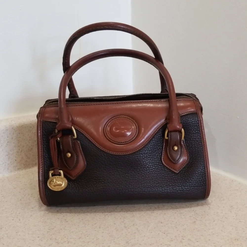 Dooney & Bourke vintage authentic brown handbag